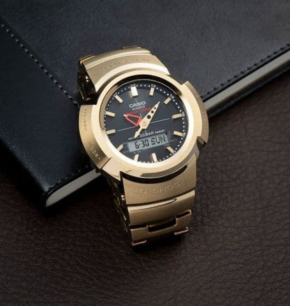CASIO AWM-500GD-9AJF Solar Men's Watch — Japanese