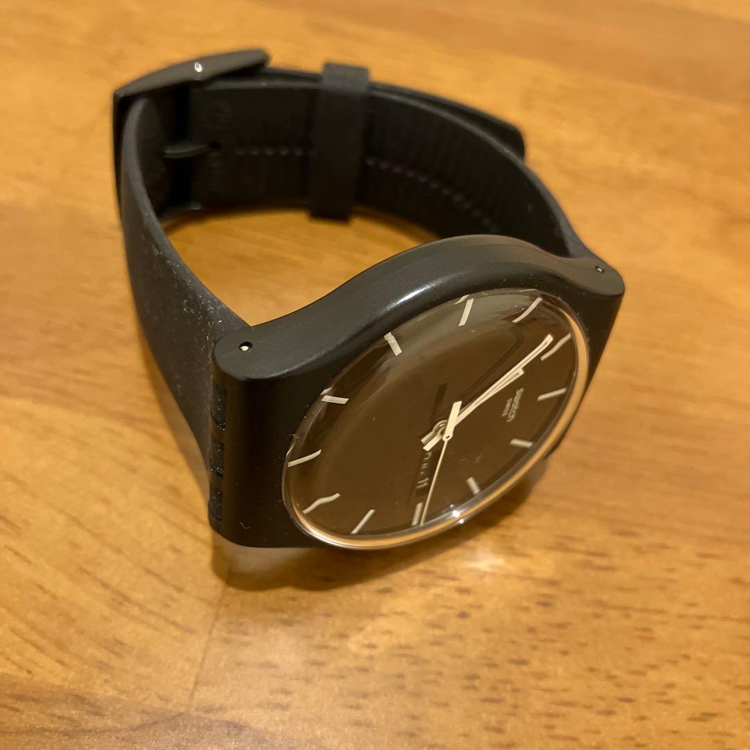 swatch ブラック Quartz Men's — Japanese