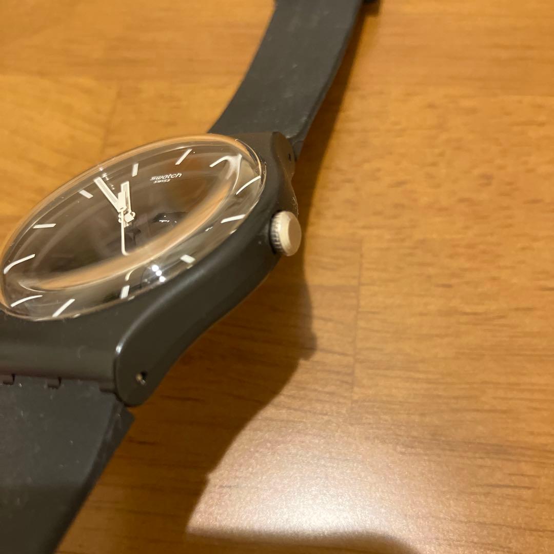 swatch ブラック Quartz Men's — Japanese