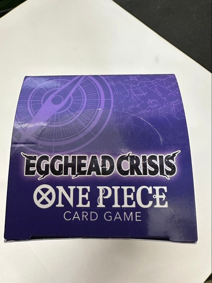 One Piece One Piece Card Game Tape Attached Egghead Crisis Box — EB-04 — Japanese