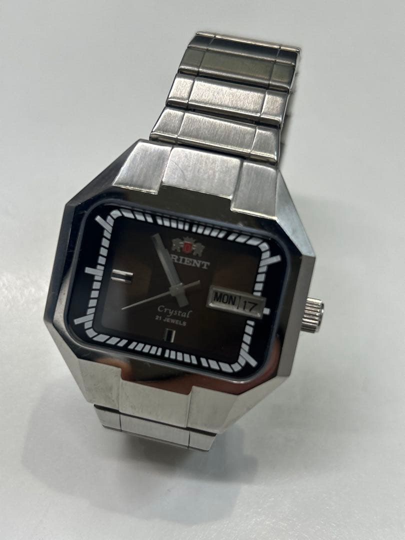 ORIENT CRYSTAL 21石 Automatic Men's Watch — Japanese