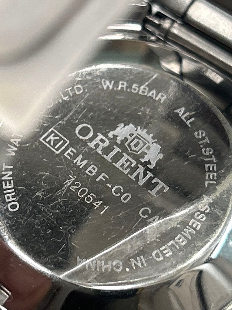 ORIENT CRYSTAL 21石 Automatic Men's Watch — Japanese