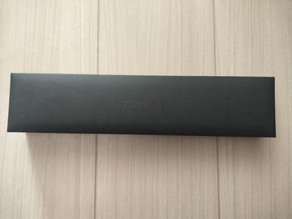 TIMEX Q TIMEX ブラックステンレス メッシュ Quartz Men's Watch — Japanese