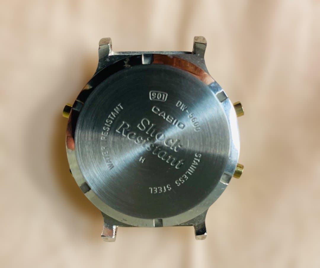 CASIO DW-5600 Digital Men's Watch — Japanese