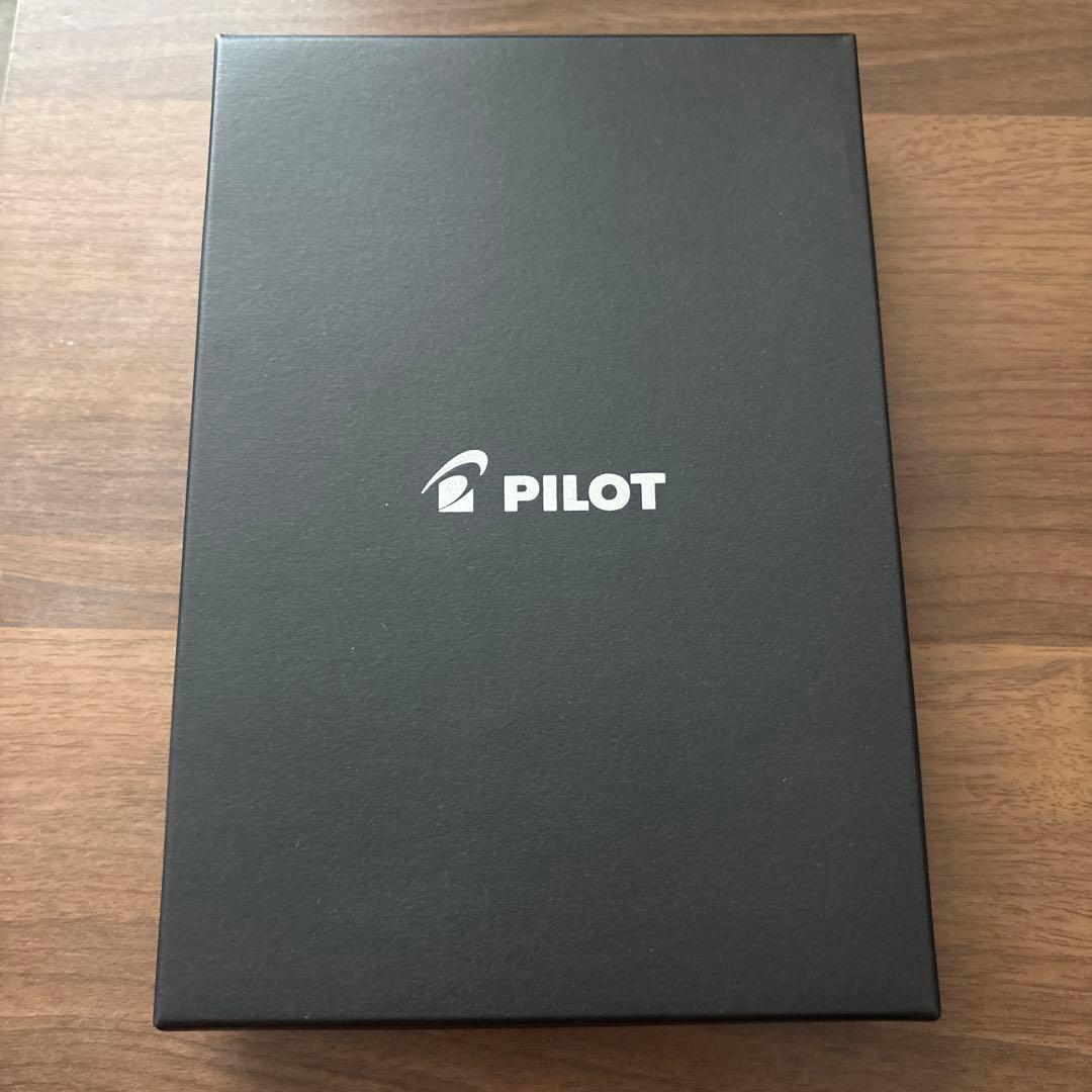 PILOT navy blue ballpoint pen Z-GR-SBN with protective case and two refill tips included