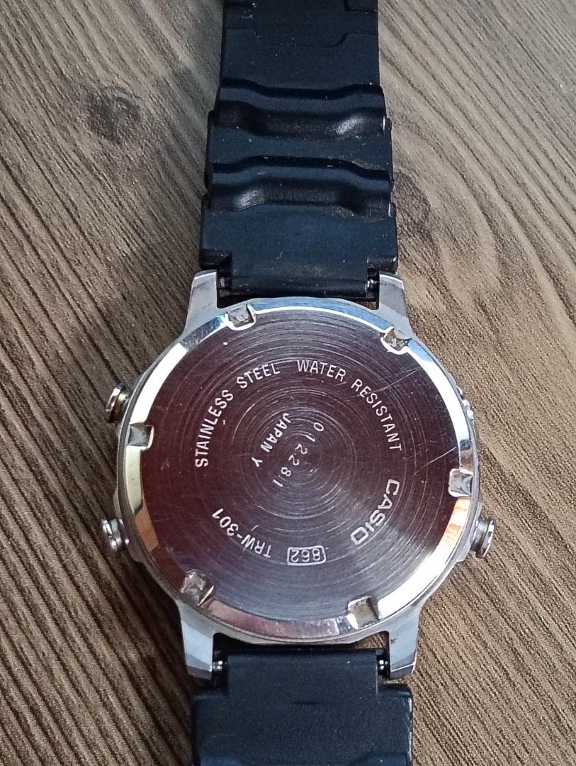 CASIO TRW-301 Digital Men's Watch — Japanese