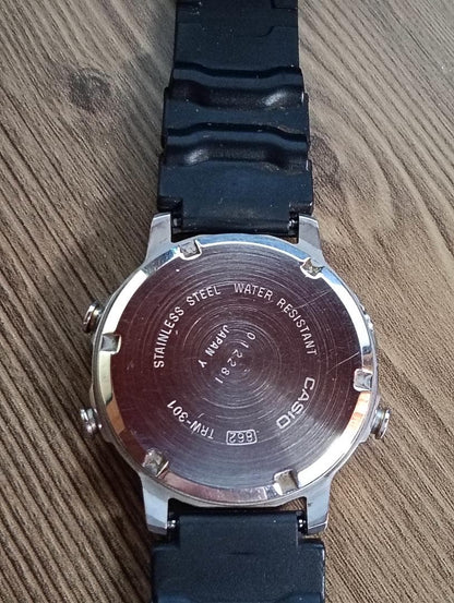 CASIO TRW-301 Digital Men's Watch — Japanese