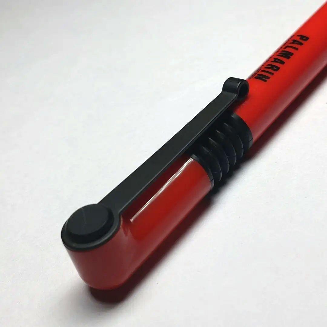 Red Pilot Palmarin mechanical pencil with Jabara tube connecting knock part and shaft