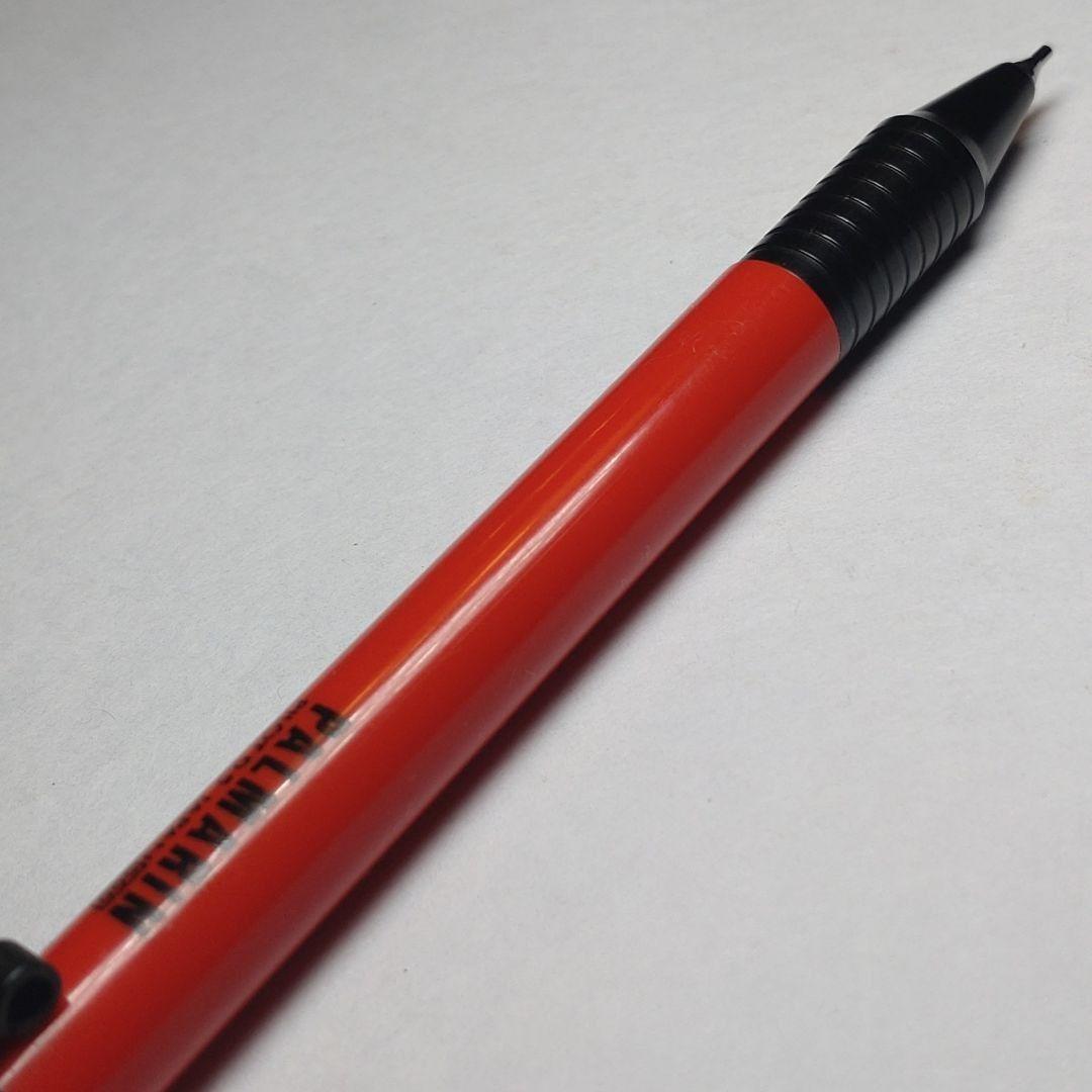 Red Pilot Palmarin mechanical pencil with Jabara tube connecting knock part and shaft
