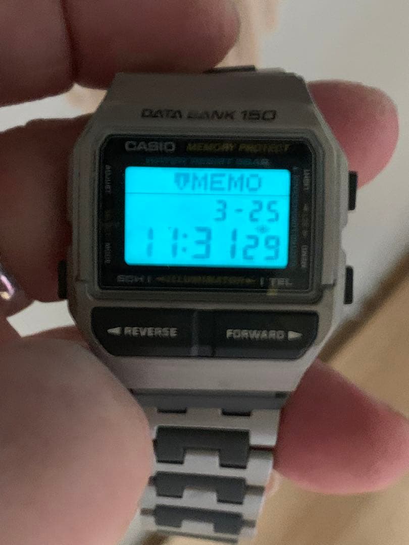 CASIO DB-1500 Digital Men's Watch — Japanese