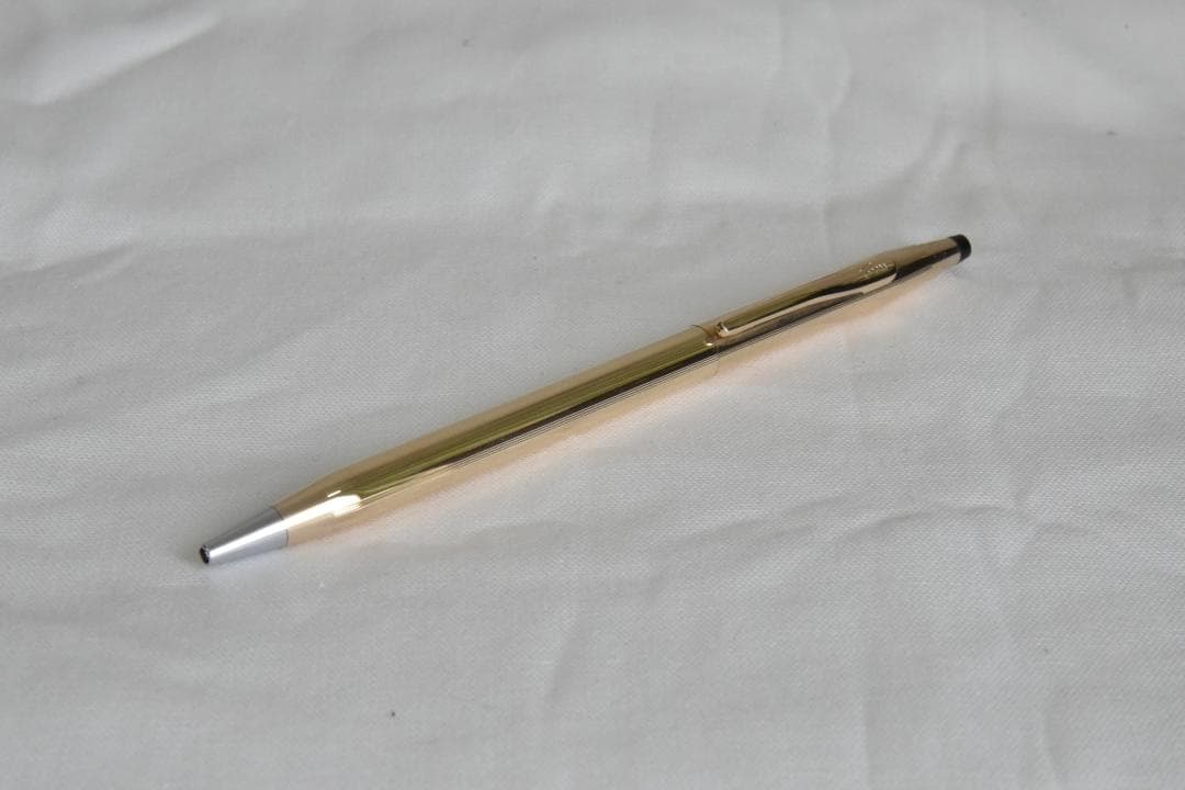 CROSS Classic-century ballpoint pen No.1502 with 14KT gold filled finish made in Japan