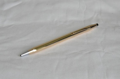 CROSS Classic-century ballpoint pen No.1502 with 14KT gold filled finish made in Japan
