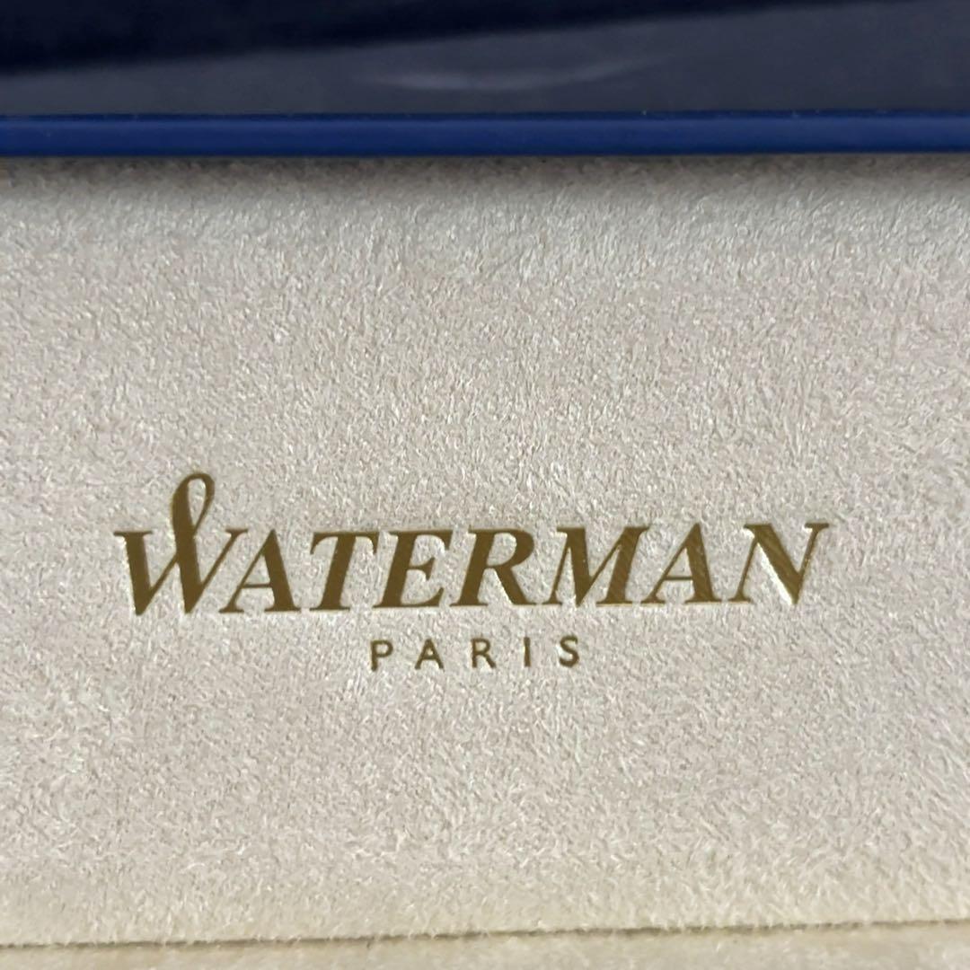Waterman Perspective Collection black rollerball pen with cap in used condition