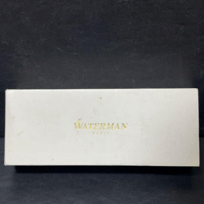 Waterman Perspective Collection black rollerball pen with cap in used condition