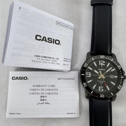 CASIO MTP-VD01 Quartz Men's Watch — Japanese