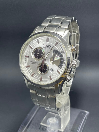 CASIO BESIDE BEM-501 Analog Men's Watch — Japanese