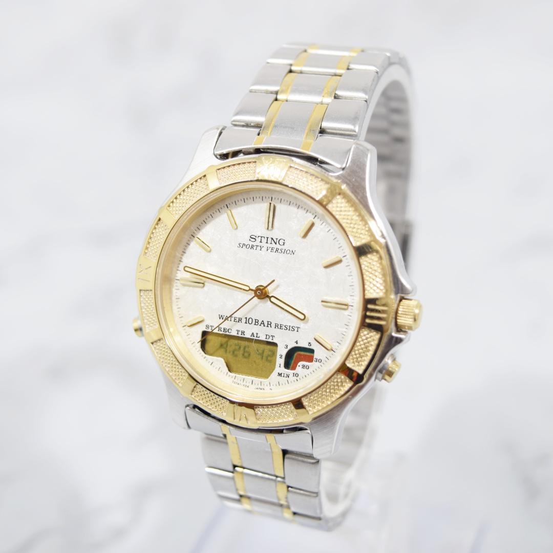 CASIO STING スポーティバージョン Quartz Men's Watch — Japanese