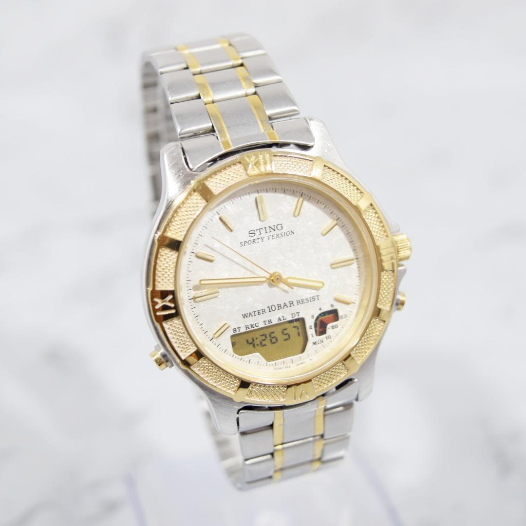 CASIO STING スポーティバージョン Quartz Men's Watch — Japanese