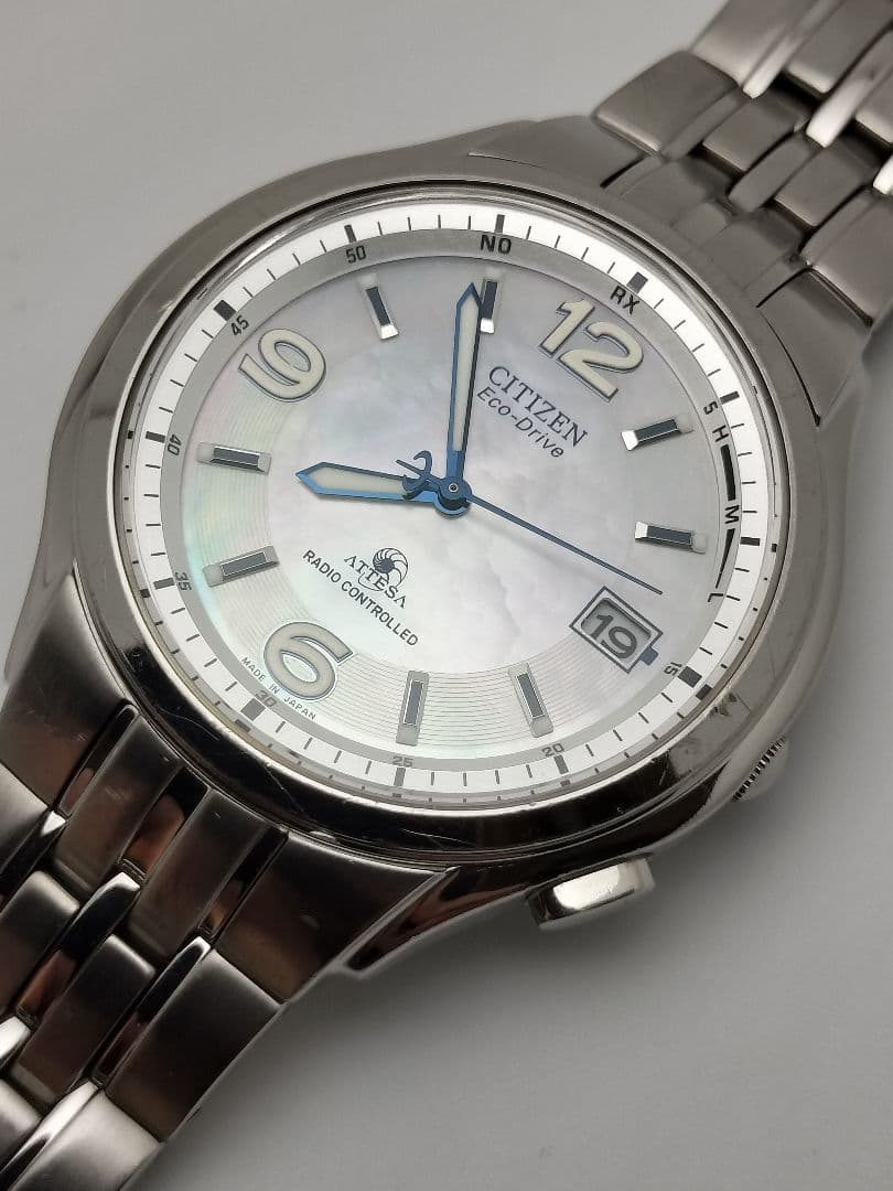 Citizen ATTESA SBTR009 Solar Men's Watch — Japanese