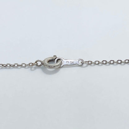 Mikimoto Pearl Flower Necklace in silver with 4.7-6.3 mm pearls and 40 cm chain
