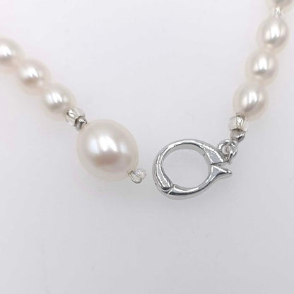 Mikimoto Pearl Island Necklace with 5.0-7.4mm pearls, 58cm length, displayed on a white background