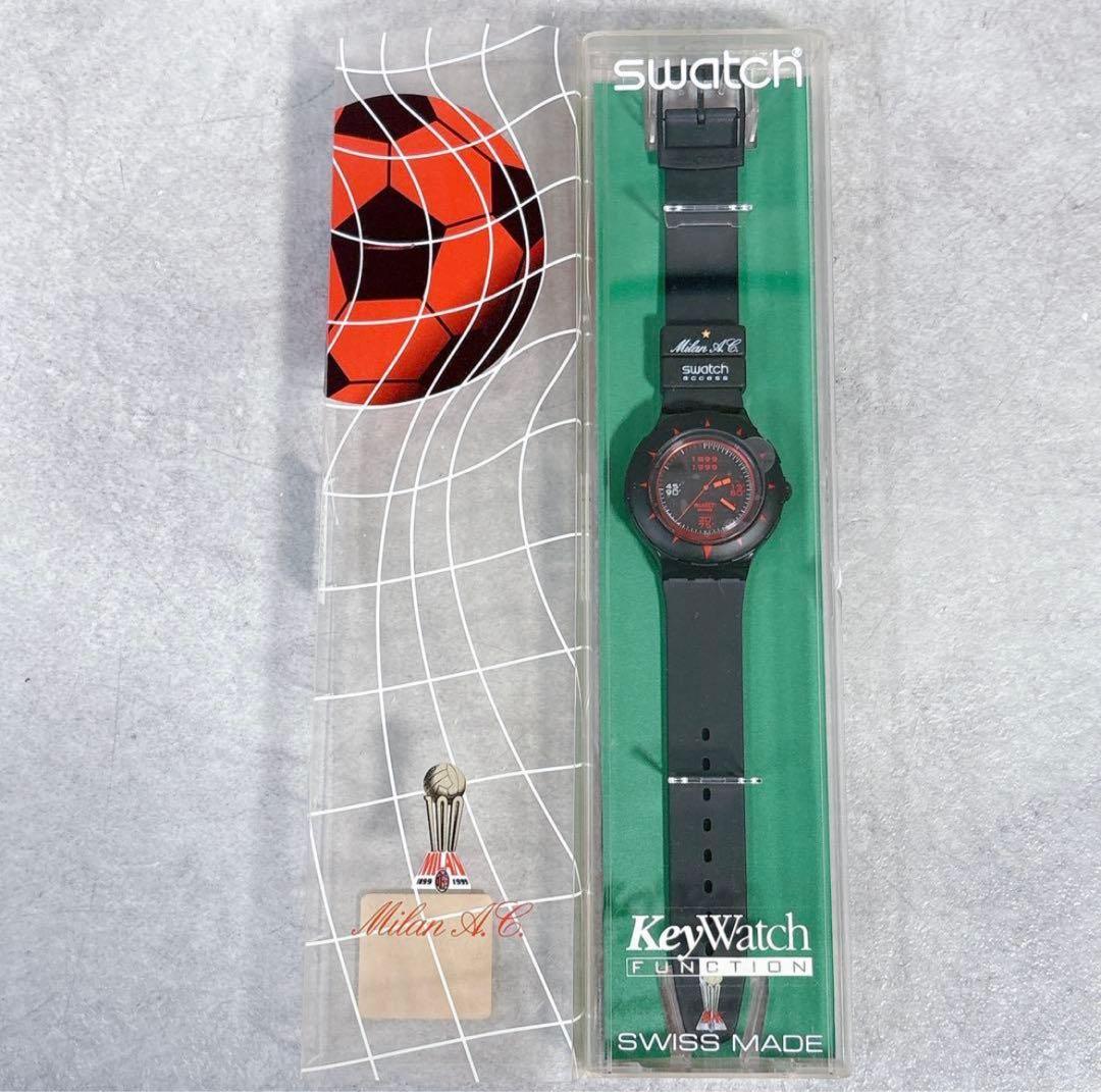 swatch ACMilan 100th Anniversary Digital Men's — Japanese