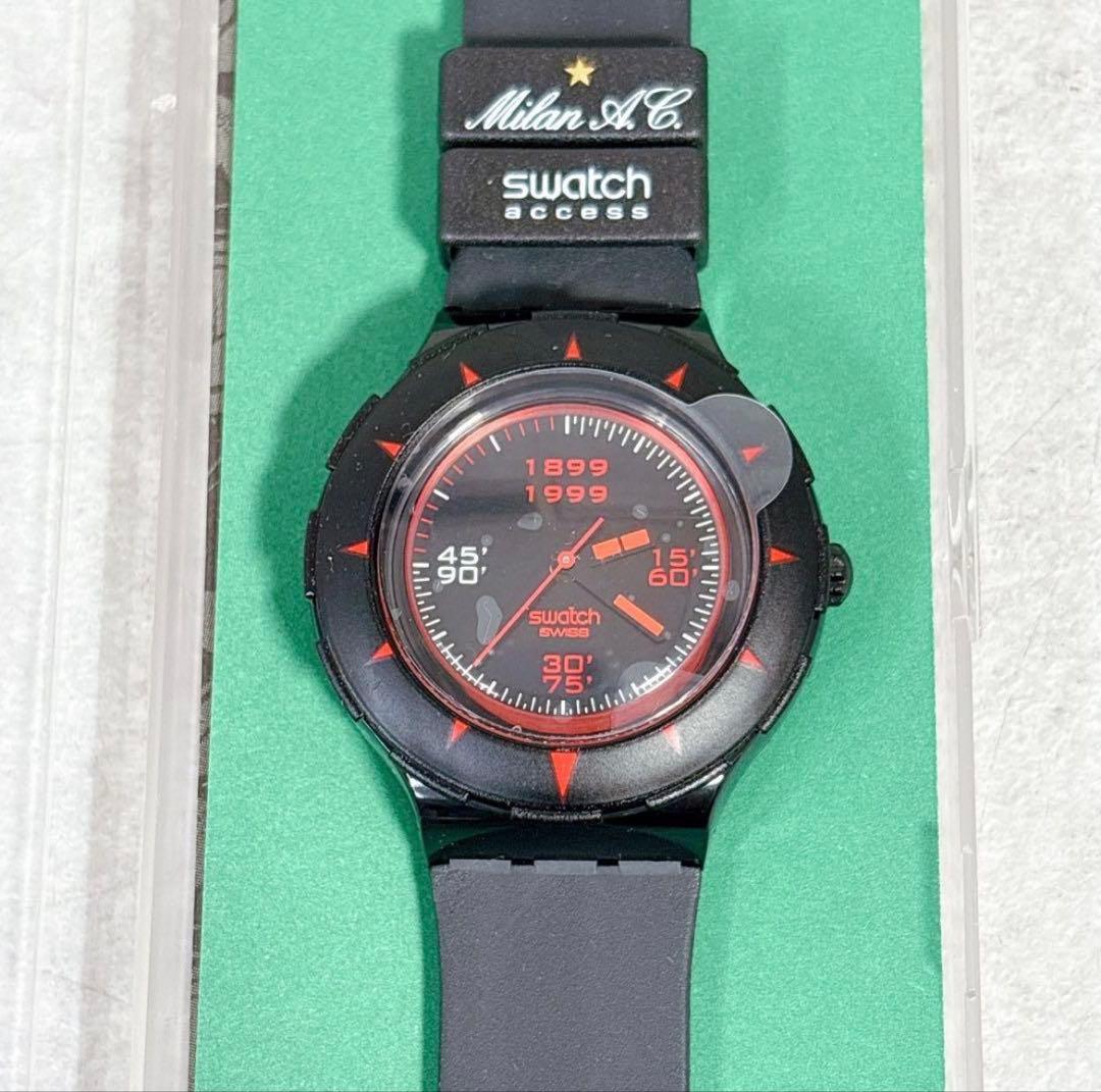 swatch ACMilan 100th Anniversary Digital Men's — Japanese
