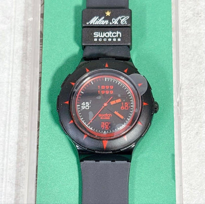 swatch ACMilan 100th Anniversary Digital Men's — Japanese