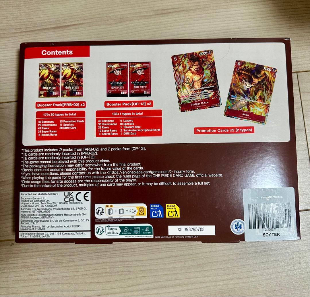 One Piece ONE PIECE CARD GAME Illustration Box vol.5 Box ONEPIECE L — Japanese