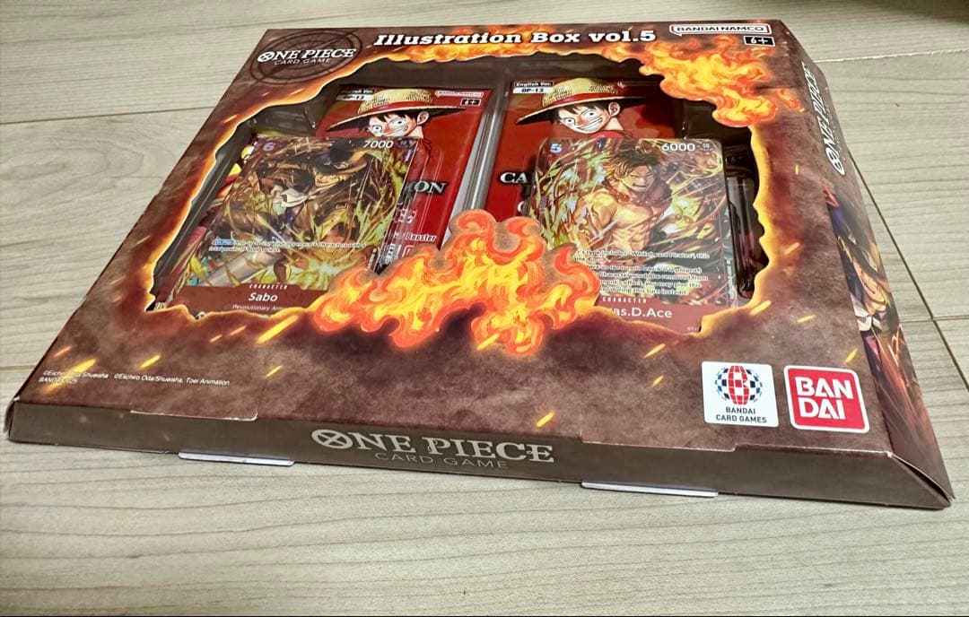One Piece ONE PIECE CARD GAME Illustration Box vol.5 Box ONEPIECE L — Japanese