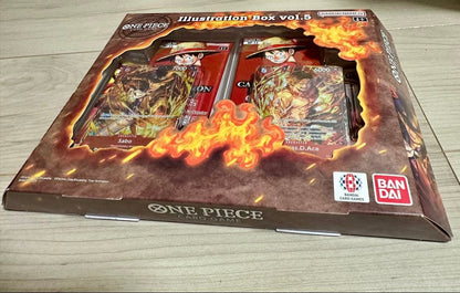 One Piece ONE PIECE CARD GAME Illustration Box vol.5 Box ONEPIECE L — Japanese