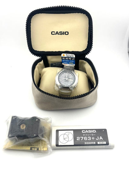 CASIO WVA-500DJ-1A1JF Solar Men's Watch — Japanese