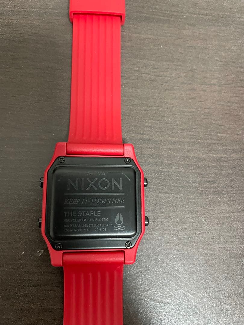 NIXON THE STAPLE Digital Men's Watch — Japanese