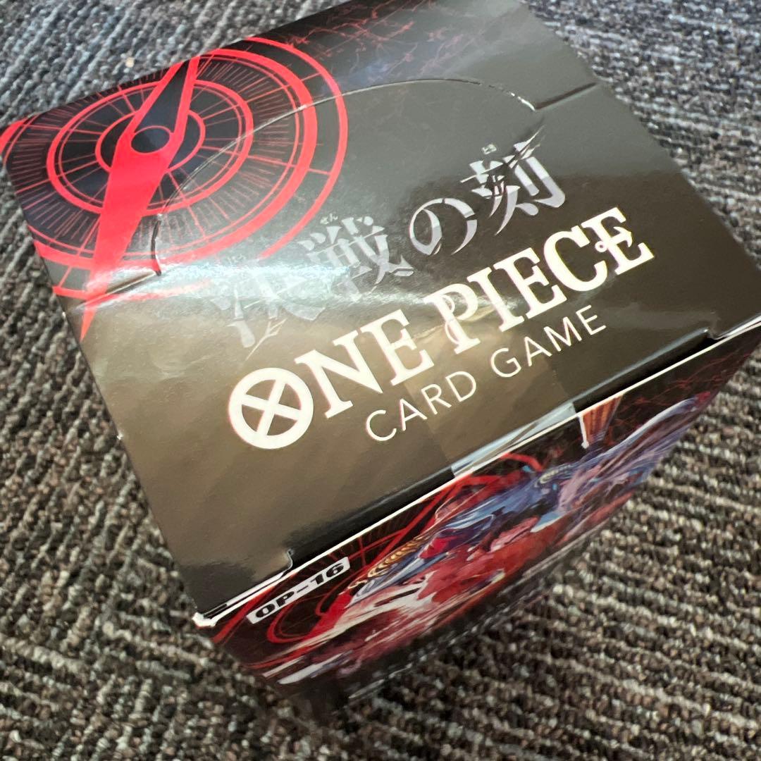 One Piece ONE PIECE Card Game: The Battle of Destiny OP-16 Sealed Box with Tape Box L — OP-16 — Japanese