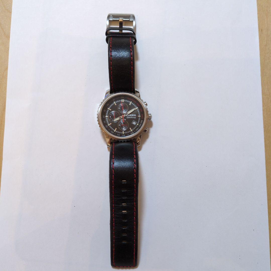 FOSSIL Speedway Model Chronograph Quartz Men's Watch — Japanese