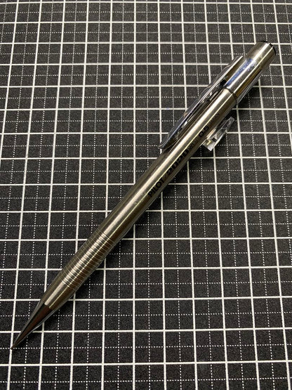 PILOT 2020ST mechanical pencil lead 0.5mm showing condition with scratches and rust
