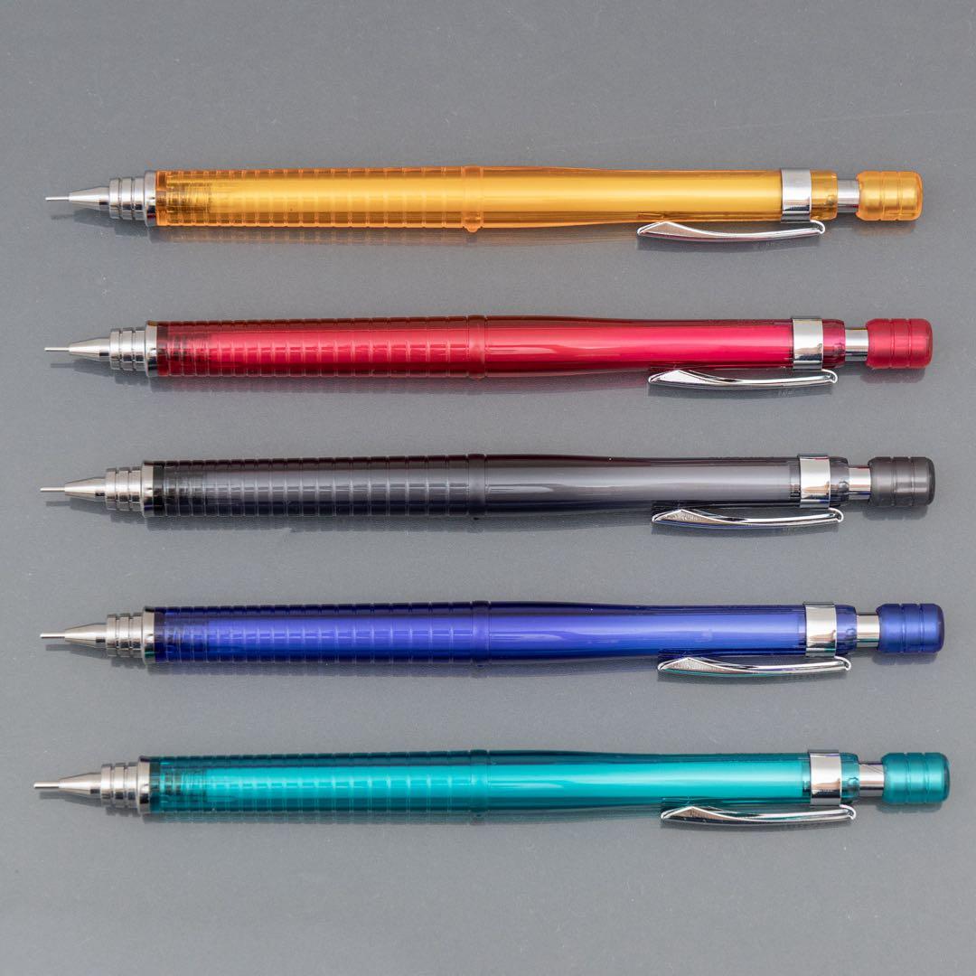 Pilot S3 Mechanical Pencil 5-piece set with black 0.5 mm pencil and assorted discontinued lead sizes