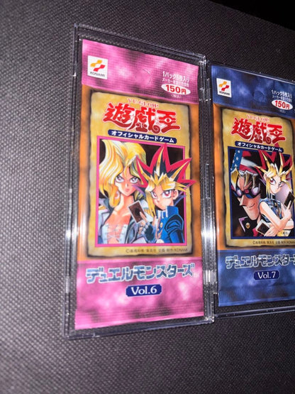 Yu-Gi-Oh Yu-Gi-Oh! Early Vol.6 / Vol.7 Unopened Set Mai Kujaku Keith Pack — Japanese