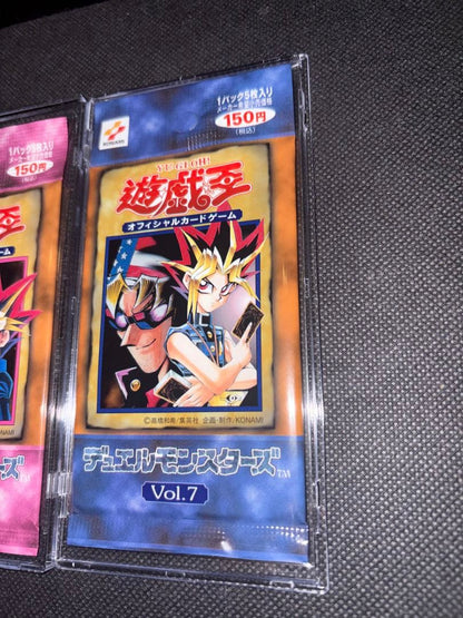 Yu-Gi-Oh Yu-Gi-Oh! Early Vol.6 / Vol.7 Unopened Set Mai Kujaku Keith Pack — Japanese