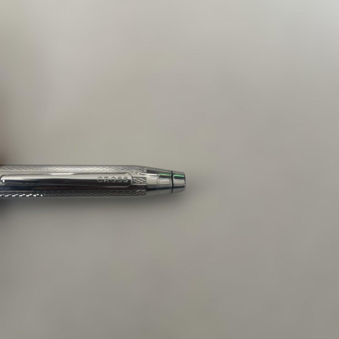 CROSS Century II Fountain Pen with silver barrel and cap, shown capped on white background