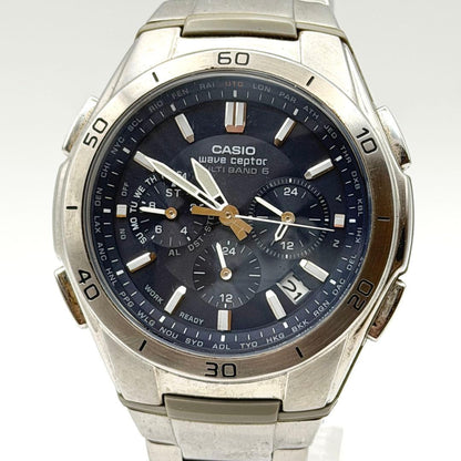 CASIO Wave Ceptor WVA-Q Series Solar Men's Watch — Japanese