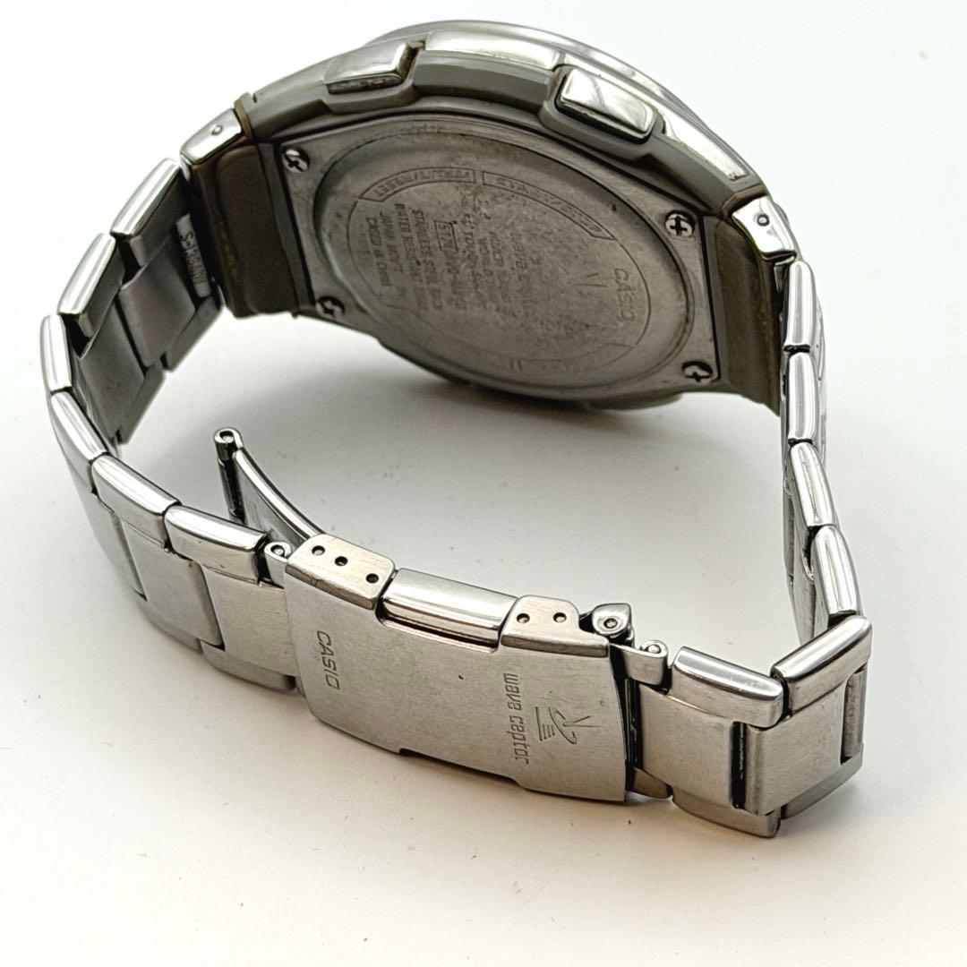 CASIO Wave Ceptor WVA-Q Series Solar Men's Watch — Japanese