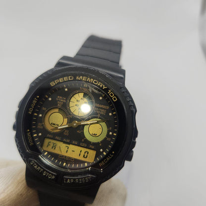 CASIO SKYTRAIN SPEED MEMORY AD3500 Digital Men's Watch — Japanese