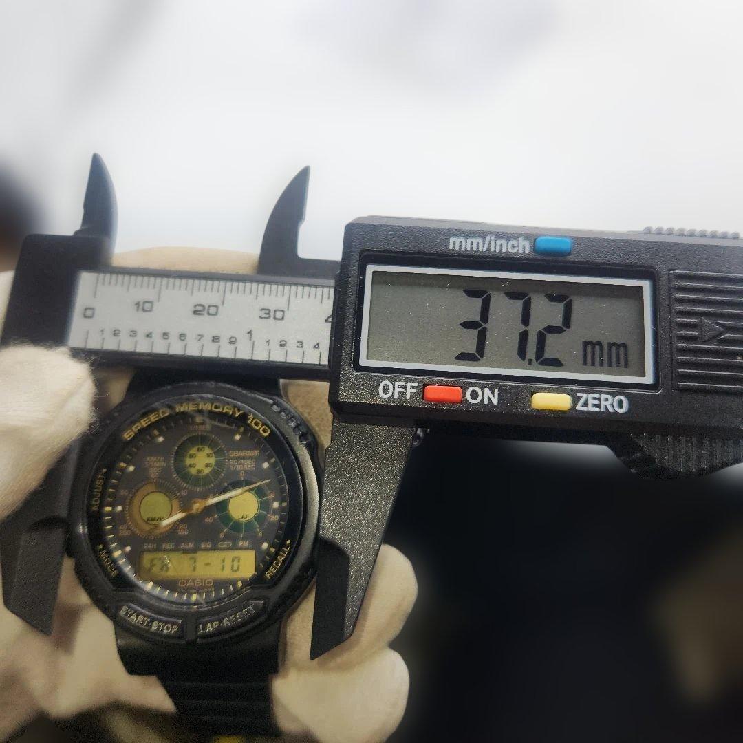 CASIO SKYTRAIN SPEED MEMORY AD3500 Digital Men's Watch — Japanese