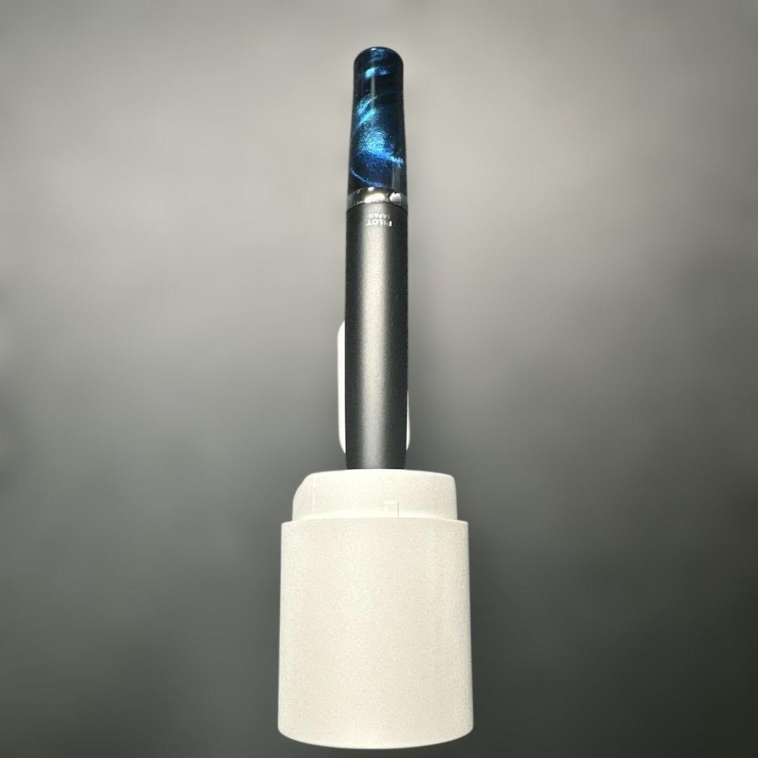 PILOT Timeline BTL-5SR-ETL pen in Eternal Blue color with fine tip and black acrylic ink