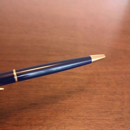 Waterman Metropolitan Ballpoint Pen in navy with minor surface scratches