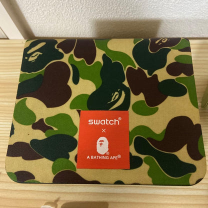 swatch BIG BOLD BAPE THE WORLD Quartz Men's — Japanese