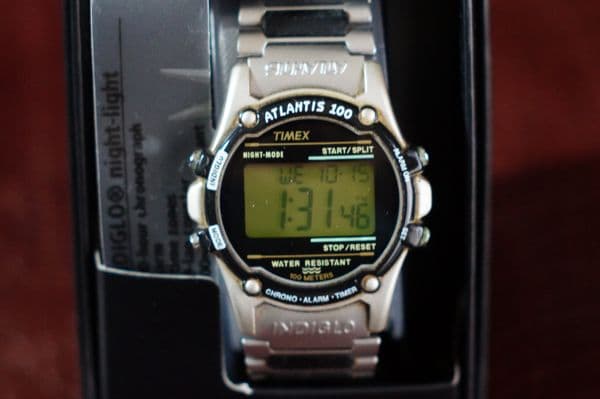 TIMEX ATLAS 100 Digital Men's Watch — Japanese