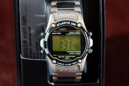 TIMEX ATLAS 100 Digital Men's Watch — Japanese