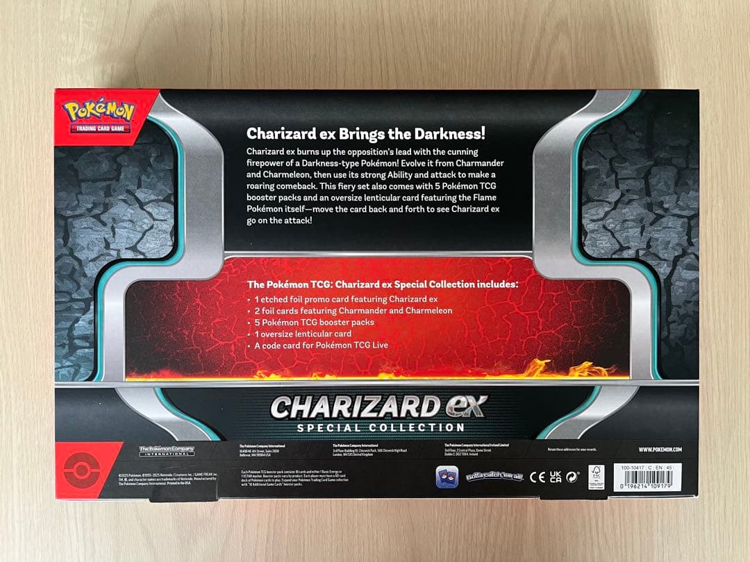 Pokemon Charizard ex Box — Japanese